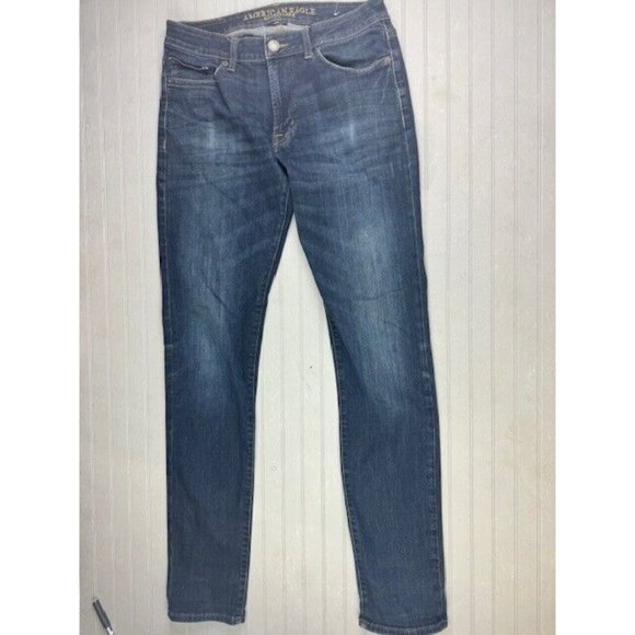 American Eagle Size 32x36 Mens Jeans Slim Stretch (Actual Inseam 35) - Picture 1 of 8